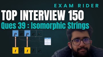 Isomorphic Strings | LEETCODE | TOP INTERVIEW 150 | C++ #education #computerscience #datastructure