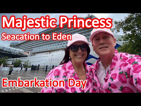 Majestic Princess Seacation to Eden - Embarkation Day of Short Cruise on Majestic Princess Video Thumbnail