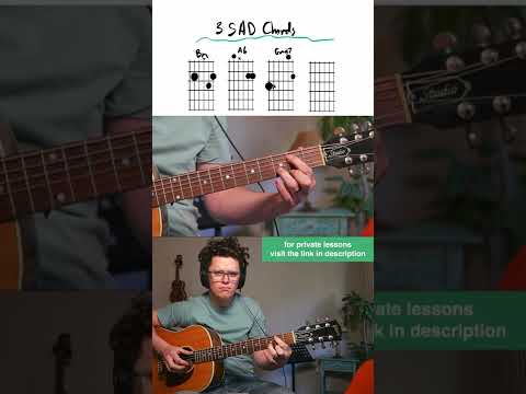 3 EASY Super SAD Chords