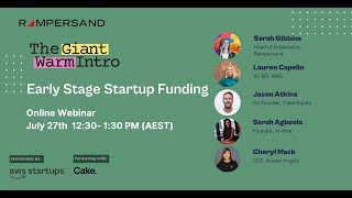 The Giant Warm Intro | Early-stage Startup Funding