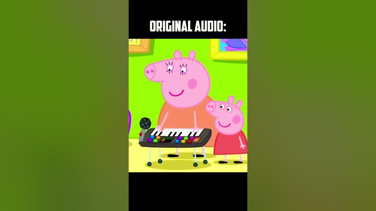 Did Peppa Pig Animate The Piano Correctly? 😭✅ #piano