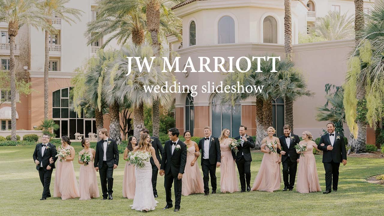 The Beautiful JW Marriott Wedding of Jessica and Stephen in a