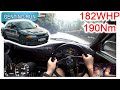 Insane Proton Wira 4G93 NA | Malaysia #POV [Genting Run 冲上云霄] [CC Subtitle]