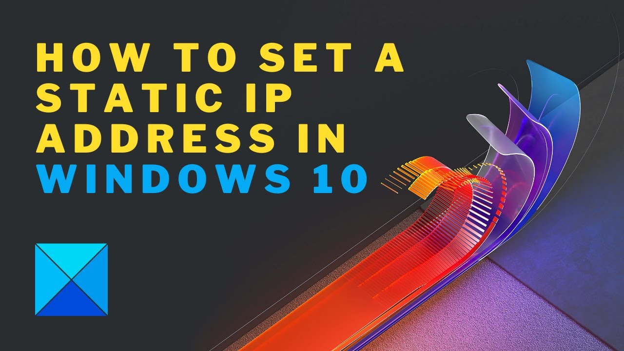 How to set a Static IP Address in Windows 11 - YouTube
