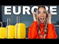 PACK with ME to go to EUROPE!! | My HUSBAND is going to MEET my french FAMILY!!!