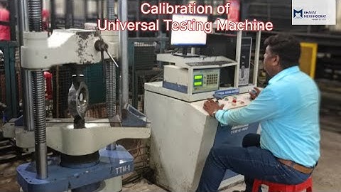 Calibration of Universal Testing Machine #machine #testingmachine #utm #materialtesting #lab #somlab