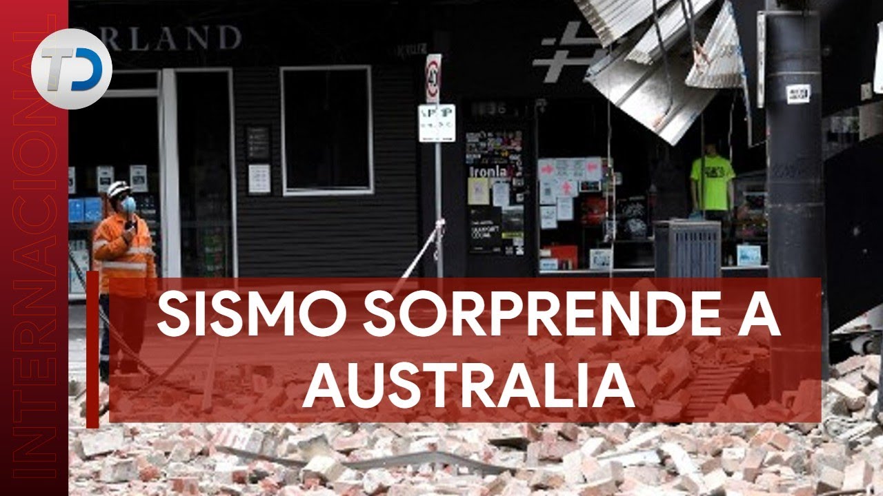 Inusual terremoto en Australia provoca pánico YouTube Inusual terremoto en Australia provoca pánico YouTube