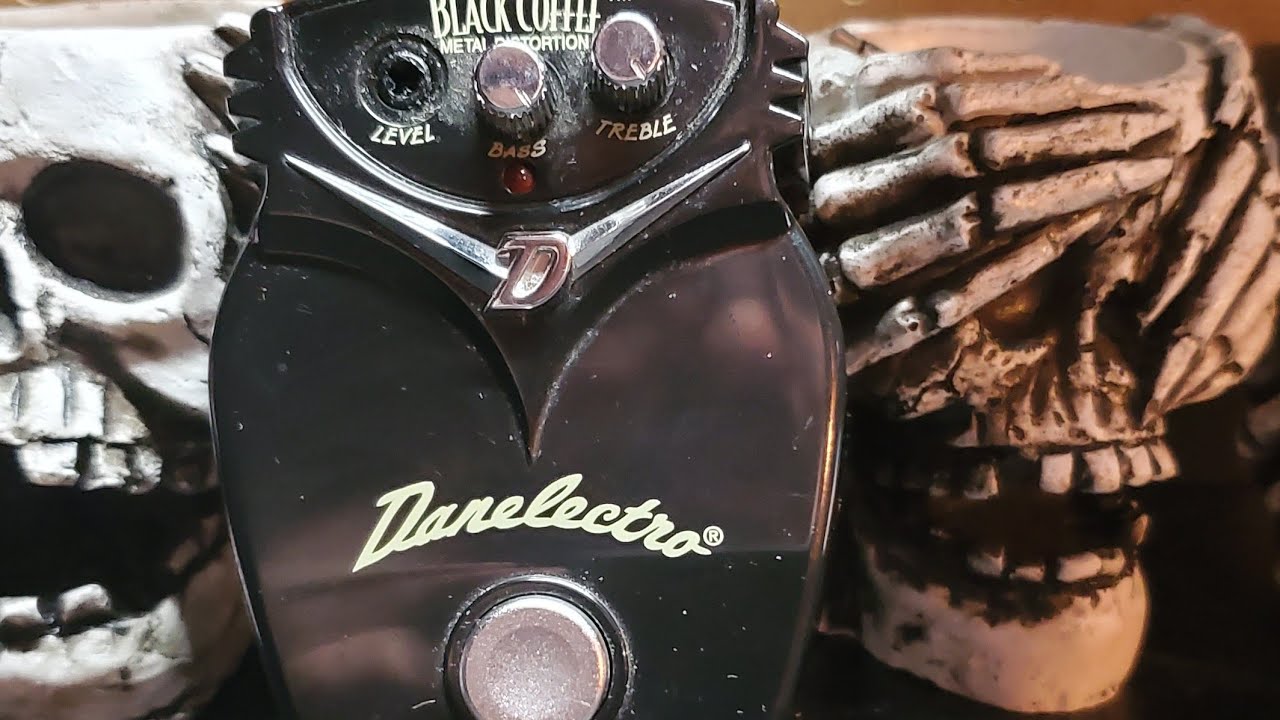 ギター Danelectro BLACK COFFEE L DISTORTION Review & Demo: Danelectro Black Coffee distortion pedal
