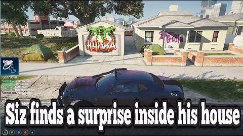 Siz finds a surprise inside his house | No-Pixel 3.1