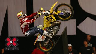 Travis Pastrana lands first double backflip in Moto X history (2006) | ESPN Archives screenshot 3