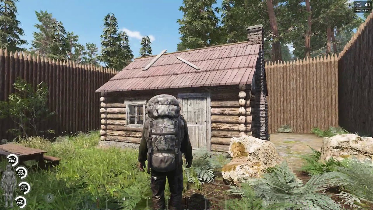 The beginning announcer tide SCUM - Cabin Base Design and Location - YouTube