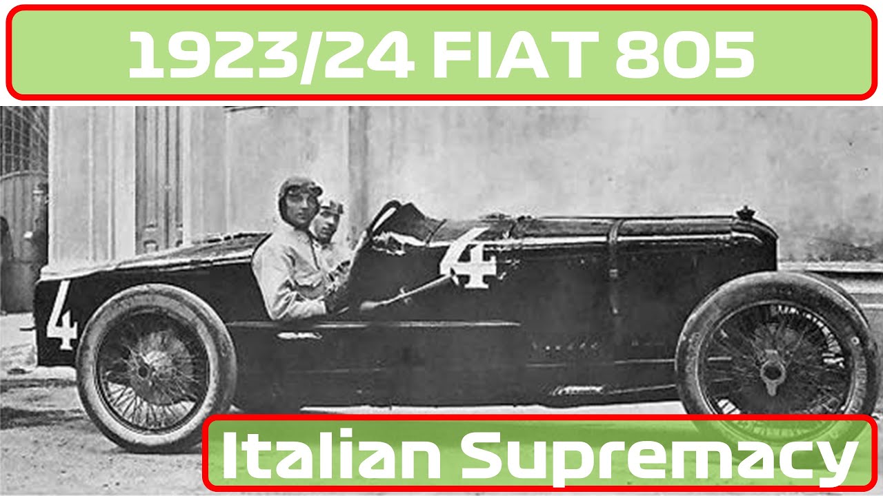 1923/24 Fiat 805: Dominating the Grand Prix