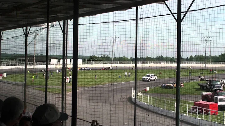 Oswego Super Modifieds Heat 2  Winner Kody Graham ...