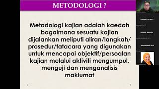 Reka bentuk dan Metodologi penyelidikan (Siri 1) Reka bentuk dan Metodologi penyelidikan (Siri 1)