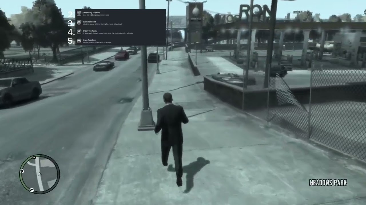 GTA IV 도전 과제 5개 깨기 2