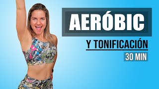 AERÓBIC Y TONIFICACIÓN | Música 80’ Estilo Jane Fonda 👯‍♀️🪩💄