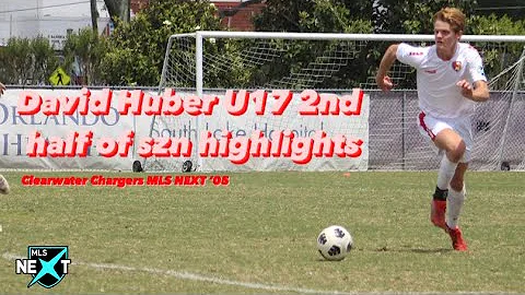 David Huber U17 MLS NEXT 2nd half of season Highli...