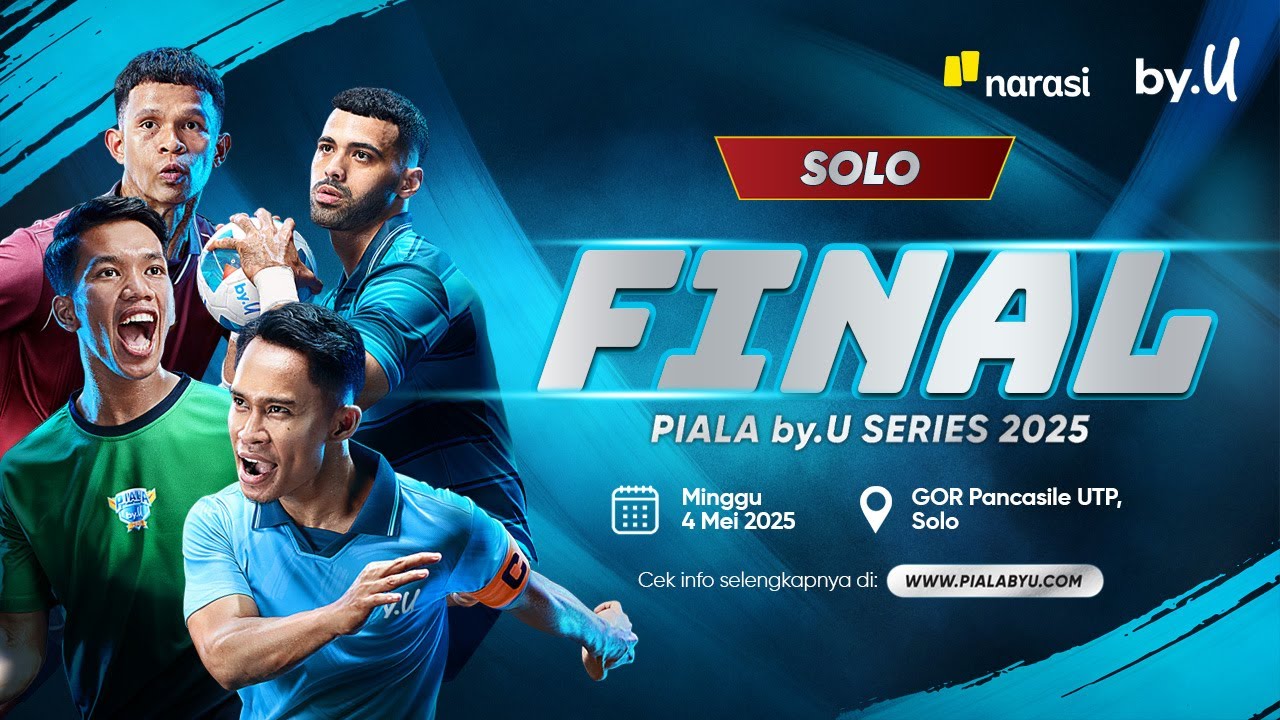 [LIVE] SMPN 14 Surakarta vs SMPN 4 Surakarta | Final | Piala by.U 2025 Solo