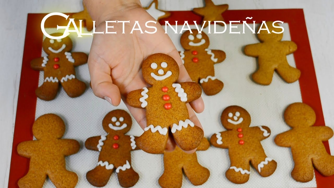 Galletas de navideñas FACIL receta navideña - YouTube