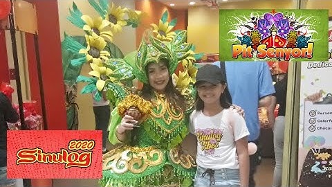 Sinulog 2020 part 1 - Drones exhibition and Fireworks display