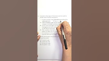 SAT Prep Advanced Math 5-1Linear & Exponential Functions Q6 #satexam #maths #satmath #problemanaly