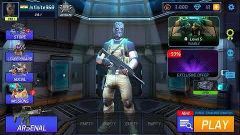 MaskGun Multiplayer FPS- Free Shooting Game Android Gameplay #1