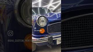 Ambassador has been restored  #shacustompaints #carrestrocation #vellore #vintagecars #ambassador