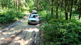 4x4 Jeep wj, zj, Mitsubishi Pajero| Vasara | Off-Road Lietuva