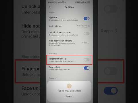 How To Lock Apps In Android With Fingerprint Or Face ID App Lock म Fingerprint क म नह कर रह ह 