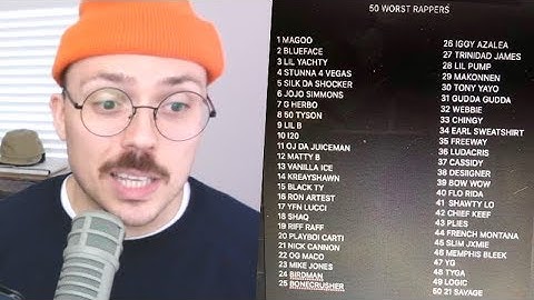 The 50 Worst Rappers of All Time?