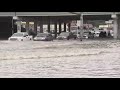 Rising bayous and flooded streets create problems across Houston Monday