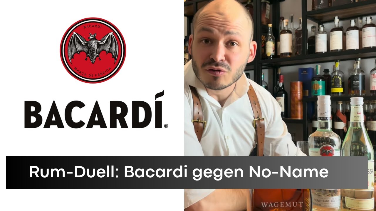 Bacardi Rum vs billige Discounter Kopie vom SPAR