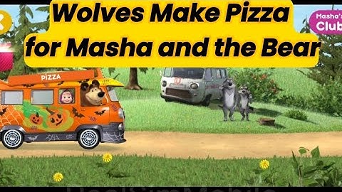 Wolves Make Pizza for Masha and the Bear 🍕🐻 Fun Cooking Game | RealSim Mobile
