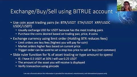 Fund Bitrue exchange from Binance us and use exchange to trade