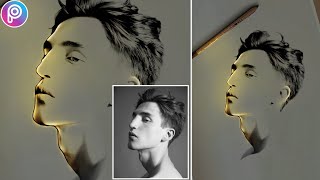 Create "GLOWING SKETCH" Effect Using Picsart | Edited Using Phone | Photo Editing Tutorial screenshot 2