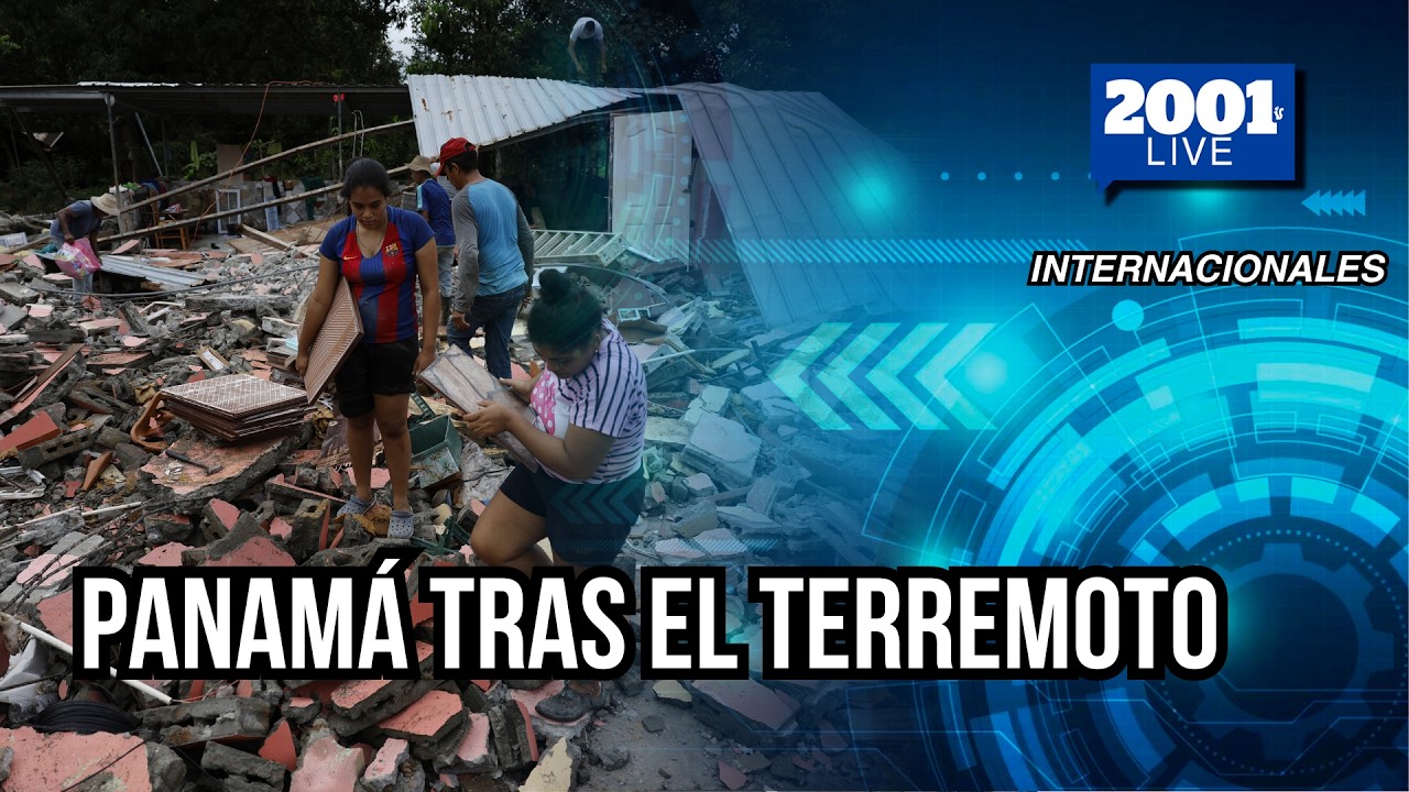 Panamá tras el terremoto de 7.7: Familias sin hogar reclaman ayuda médica y materiales para vivienda