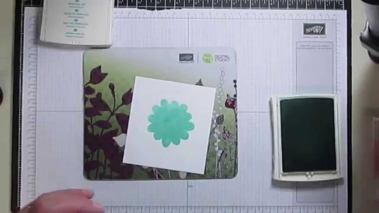 How to stamp with the Stampin' Up! photopolymer stamps
