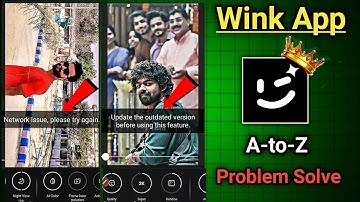 Wink app network issue problem solve kaise kare || current user traffic problem in wink || wink app