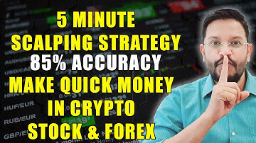 Best 5 Minute Scalping Strategy EMA + MACD + RSI = DHAMAAL WITH 85% ACCURACY FOR CRYPTO STOCK FOREX