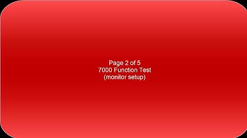 Chapter 2 - Bourgault 7000 Series w/o ASC Function Test