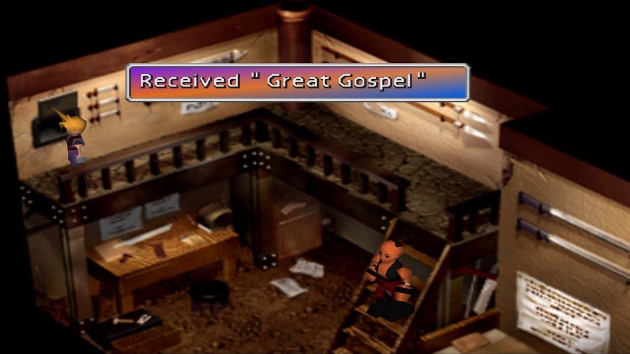 Final Fantasy VII 7 Disk 1 Getting Aeris Great Gospel Plus 2 Enemy 