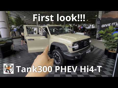 The MOST capable PHEV 4WD! GWM Tank 300 Hi4-T seen at National 4x4 show