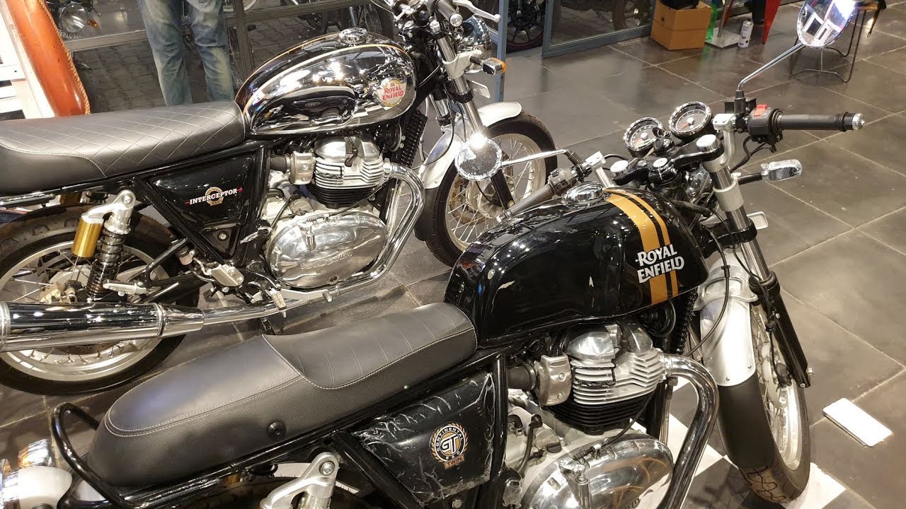 Royal Enfield Interceptor 650 Glitter Dust/Chrome&Continental GT 650