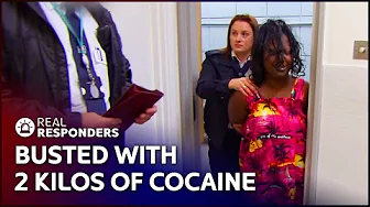 Smuggler Goes NUTS as Officers Find Massive Cocaine Haul | Real Responders