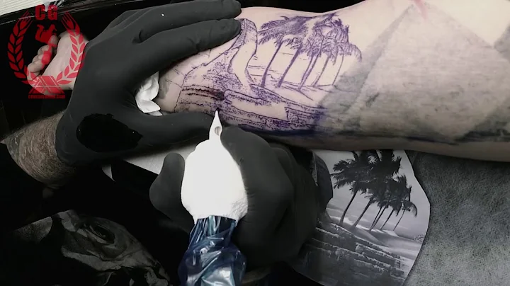 Tattootimelapse by Ninja CGTV as Cris Gherman