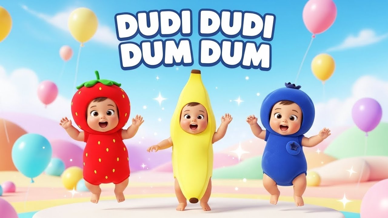 Dudi Dudi Dam Dam Dance  | Dodi Dodi Dum Dum Song | Duby Duby Dam Dam | Kids & Babies Hindi Rhymes