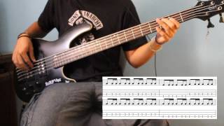 Video thumbnail of "3 doors down - Kryptonite (Bass Cover) WITH TABS"