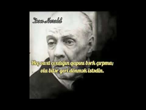 Video: Müdrik Yaşlı Qadından Mesaj