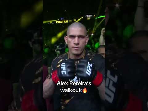 Alex Pereira’s #UFC313 walkout 😤