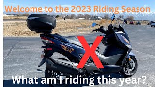 Welcome to 2023 Motorcycle and Scooter riding season. Introducing my new ride!